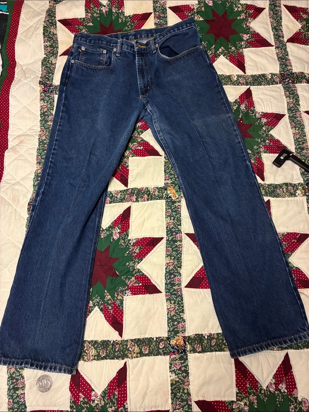 Ralph Lauren Dark Blue Straight-Leg Women's Jeans